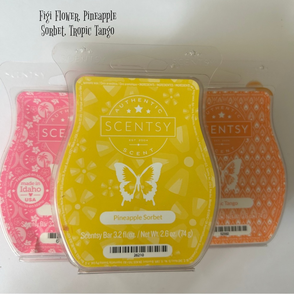 Scentsy Wax Bar Trio